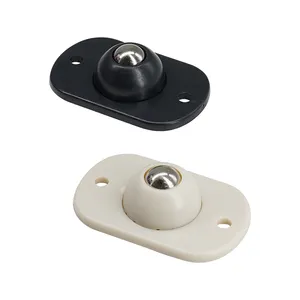 Mini Casters Roller Self Adhesive Swivel Caster Wheels with 360 Degree Rotation for Furniture Cabinet Box