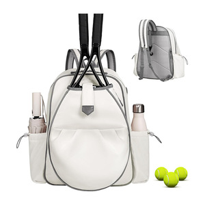 New Women's Tennis Bag Waterproof Tennis Cross Shoulder Backpack Tennis Racket Bag for Pick Ball and <b>Badminton</b> - Product Image 6