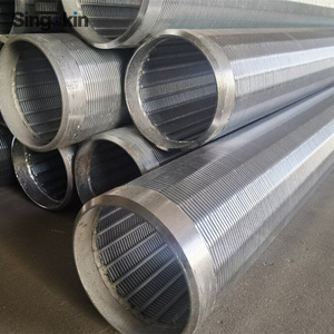 Filtre à eau en acier inoxydable à 30 ou 40 fentes avec fil en forme de C et enroulement <span class=keywords><strong>Coanda</strong></span> pour puits - Product Image 6