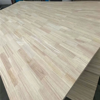 Panneaux en bois de caoutchouc à jointures à languettes 1220x2440, prix usine, pour meubles