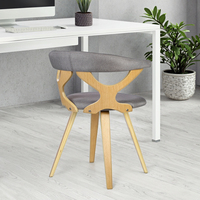Chaise de salle à manger italienne moderne et minimaliste en bois massif avec dossier Tabouret de style nordique pour la maison Balcon Loisirs Étude Écriture