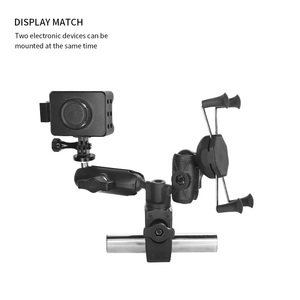 VINmounts Small B-Type Clamp 1-Inch Dual Ball Mount, Compatible with 1-Inch Dual Slot Arms, Clamping Diameter 18mm to 35mm - Product Image 6