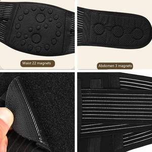 Hot Selling Elastic Adjustable Strong <strong>Magnetic</strong> Graphene Self-heating Breathable <strong>Waist</strong> Support Brace Traction <strong>Waist</strong> Support Belt - Product Image 2