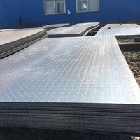 Plaque d'acier à carreaux laminée à chaud robuste de 4 à 8 mm, antidérapante, en forme de goutte d'eau, pour la construction - Vente en gros fabricant