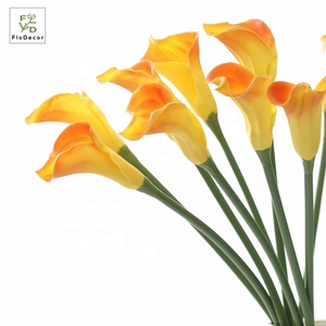 Hoa <span class=keywords><strong>Calla</strong></span> <span class=keywords><strong>Lily</strong></span> giả chất liệu PU cao cấp, kích thước lớn, như thật, màu trắng, dùng trang trí đám cưới, tiệc tùng, nhà cửa, làm vật trang trí trung tâm bàn. - Product Image 4