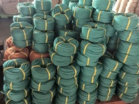 Cuerda de Polietileno Duradera con Certificación ISO9001, Cuerda de Pesca Trenzada de PE Duro Monofilamento HDPE Amarillo Dorado