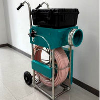 Réparation de canalisations sans tranchée par CIPP UV LED, avec éclairage intégral pour canalisations d'égout, de drainage, municipales et latérales