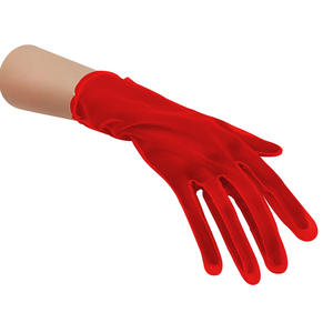 Mitaines transparentes de couleur unie, gants <span class=keywords><strong>en</strong></span> <span class=keywords><strong>Tulle</strong></span> Transparent Sexy, gants courts pour femmes, gants d'étiquette - Product Image 4