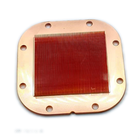 Pièces de refroidisseur de processeur liquide personnalisées Hongyi dissipateur thermique en cuivre 54*54*5.2mm avec dissipateur de chaleur en métal usiné par refroidissement par eau 120 240 360