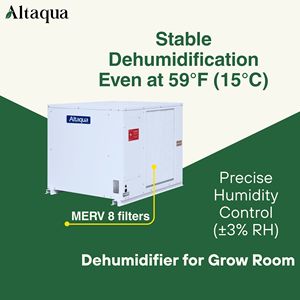 Altaqua Grow Room Ceiling Mounted <b>Dehumidifier</b> - Product Image 1