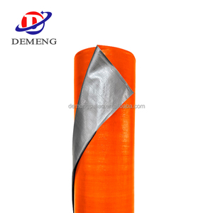 Rouleau de bâche en PEHD multi-usages jaune-orange OEM/ODM, toile de protection contre la pluie pour la construction et l'agriculture - Product Image 5