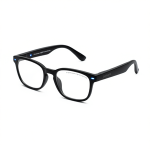 Square <b>Frame</b> Sunglasses Women Retro Thick <b>Frame</b> UV400 Protection PC Lenses Black <b>Frame</b> Parisian Chic Collection - Product Image 5