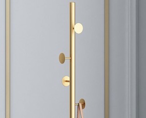 <span class=keywords><strong>Perchero</strong></span> Multifuncional Moderno de Hierro <span class=keywords><strong>para</strong></span> Sala de Estar, Entrada, Pasillo, Colgador de Ropa - Product Image 6