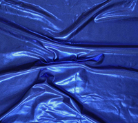 80% Nylon 20% Spandex Mystique Warp Tricoté Tissu Métallique Feuille D'impression