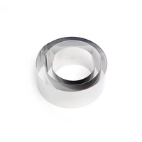 Breal – ensemble d'emporte-pièces rond en acier inoxydable, ensemble de 3 pièces de grande taille, emporte-pièce circulaire pour pâte à pâtisserie, moule à anneaux en métal pour cuisson de gâteaux ronds