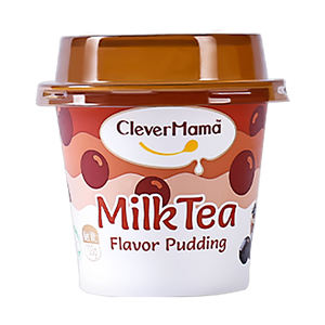 Clever <span class=keywords><strong>Mama</strong></span> 100g Yogur faible en gras Pudin Boba Zero Gelatina Vente en gros Thé au lait Halal Konjac Jelly Pudding - Product Image 2