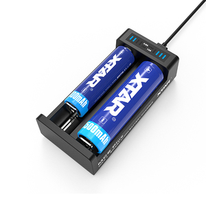 Cargador de Baterías de Iones de Litio XTAR MC2 Plus OEM con Logotipo, 2 Ranuras para Baterías 16340 y 18650, 3.7v, Cargador Inteligente de Baterías de Litio - Product Image 1