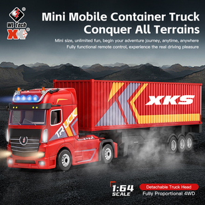 Camión de <span class=keywords><strong>Control</strong></span> <span class=keywords><strong>Remoto</strong></span> <span class=keywords><strong>Scania</strong></span>, Juguete de Camión <span class=keywords><strong>Scania</strong></span>, Escala 1:64 - Product Image 2