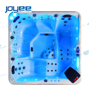 JOYEE Bain à remous de haute qualité en acrylique 5 places Balboa carré <span class=keywords><strong>Intex</strong></span> <span class=keywords><strong>Spa</strong></span> à remous Massage <span class=keywords><strong>Spa</strong></span> Baignoires Spas Fonction Jardin Aqua <span class=keywords><strong>Spa</strong></span> - Product Image 1