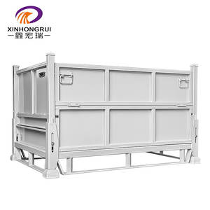 Промышленная стеллажная система из стали Q235 для мезонинов, многоуровневые паллетные стеллажи, сборные, с порошковым покрытием, грузоподъемность 1000 кг - Product Image 1