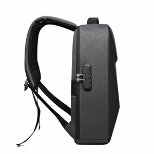 Sac à dos antivol pour ordinateur portable pour hommes et adolescents, avec port de charge USB, 15,6 pouces, sac d'ordinateur pour l'université avec plusieurs compartiments - Product Image 6
