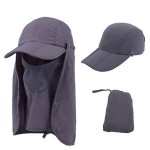 Summer Unisens Outdoor Hat Face Cover 360-degree Sun Hat Sunscreen Travel Sports Cap - Product Image 6