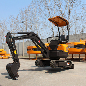 Famous High Efficiency 1.6T Rhinoceros EL16 Mini Hydraulic Bucket Digger Hydraulic Small Excavator - Product Image 3
