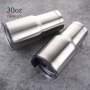 Gobelet isotherme en acier inoxydable de haute qualité avec logo personnalisé, 30 oz, sublimation, pour le camping, la randonnée, les bouteilles d'eau - Product Image 3