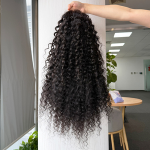 18 inch 5X5 Hd Lace Closure <b>Deep</b> <b>wave</b> Human Hair <b>Wigs</b> 180% Density Brazilian Human Hair for Black Women Natural - Product Image 5