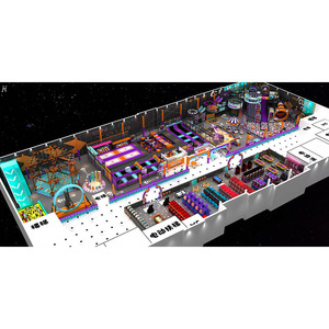 Trang trí sân chơi mềm trong nhà cho trẻ em thiết kế hiện đại với sàn an toàn, thoải mái - Product Image 4