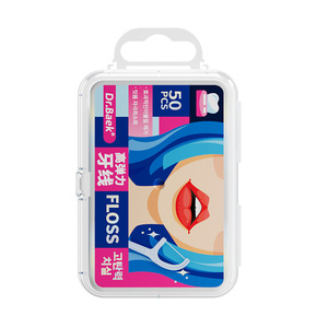 Hilo Dental de 8cm, Limpiador Bucal Multiusos de Plástico para Limpieza de Dientes y Lengua - Product Image 3