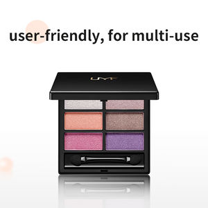 Paleta de Sombras de Ojos Personalizada, Fabricantes de Maquillaje OEM, Resistente al Agua, Larga Duración, <span class=keywords><strong>6</strong></span> Colores, Perlados y Mate, Marca Privada - Product Image 4