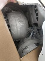 Casco de seguridad para escalada al aire libre, con orificios de aire, color rojo, para rescate, ANZI, tipo I, Clase E