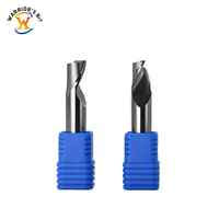 Warrior's Fraise en aluminium à cannelure unique personnalisée 10mm tige CNC carbure ODM/OEM revêtu d'étain pour une coupe efficace de l'aluminium
