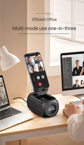 휴대폰 홀더 및 마이크 2개가 포함된 블루투스 스피커, 휴대폰 스탠드 및 보조 배터리 기능의 블루투스 5.3 노래방 스피커 - Product Image 5