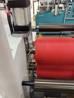 Laminateur thermique rouleau à rouleau avec entraînement mécanique, haute précision, pour emballage bois, largeur max. 1600 mm