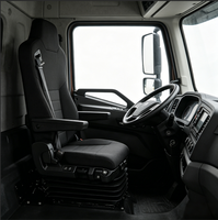 Siège de camion robuste avec suspension pneumatique, massage, chauffage et vibration, filtration, assurance commerciale pour semi-remorque