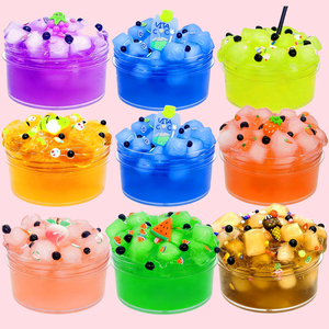 ผู้ผลิต OEM สไลม์ปลอดสารพิษสำหรับเด็ก ชุดทำสไลม์ DIY สำหรับเด็กชายและเด็กหญิง ชุดสไลม์เนื้อเนียน - Product Image 3