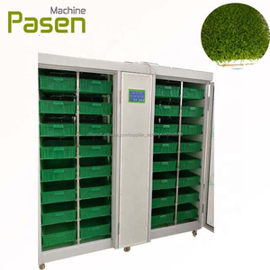 Machine de fourrage hydroponique de blé et d'orge machine à herbe <span class=keywords><strong>Vert</strong></span> haricot de <span class=keywords><strong>soja</strong></span> machine de culture - Product Image 1