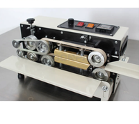 Machine de scellage de sachets de thé en continu horizontal semi-automatique de petite feuille