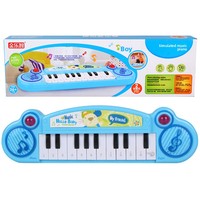 Tastiera Elettronica in Plastica per l'Educazione della Prima Infanzia, Giocattolo Musicale per Bambine, Pianoforte Giocabile per l'Apprendimento ed l'Esercizio, Confezione Regalo Chenghai