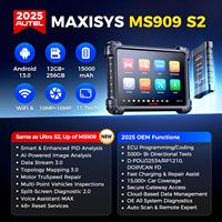 Escáner de Diagnóstico de Vehículos Autel MaxiSys MS909S2, Igual que el Ultra S2, Programación y Codificación de ECU, Más de 48 Servicios, Bidireccional, con IA