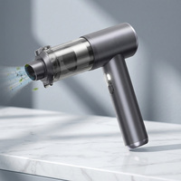 Aspirateur de voiture 20000PA, nettoyeur de poussière portable avec lumière LED pour voiture, maison, bureau