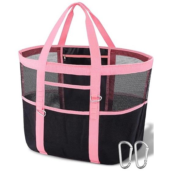 สีชมพูและสีดำ