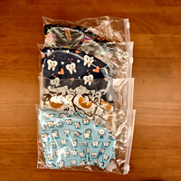 Bonnets chirurgicaux unisexes populaires à motif de chat de dessin animé, à nouer, accessoires de tête pour infirmières, bonnets médicaux doublés en satin