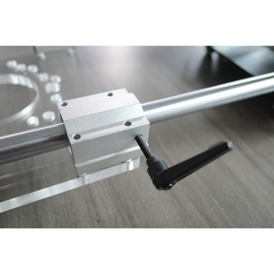 Carretilla <span class=keywords><strong>de</strong></span> Fresado para Madera Ajustable en Altura con Rieles <span class=keywords><strong>de</strong></span> Acero y Aluminio <span class=keywords><strong>de</strong></span> 48 Pulgadas para Aplanar Tablas - Product Image 3