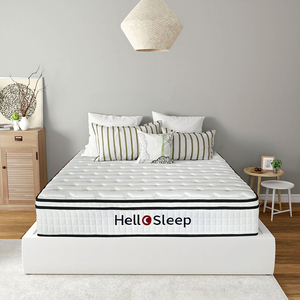 Luxe 5-sterren Hotelmatras Kingsize Natuurlijke Latex Topper Oprollen 7 Zone Pocket Lente Nieuwe Matrasmassage In Doos - Product Image 1