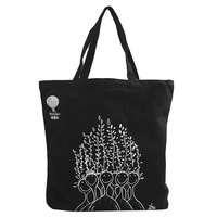 Sac fourre-tout en toile personnalisé réutilisable, sacs d'épicerie imprimés écologiques avec logo