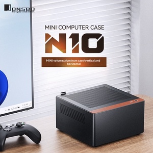 Caja de Ordenador de Escritorio Mini-ITX de Aleación de Aluminio Qiao Si <span class=keywords><strong>Bo</strong></span> N10, Compacta, Portátil y Transpirable, Caja de <span class=keywords><strong>PC</strong></span> NV10 - Product Image 1