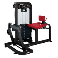 Équipement de musculation et de fitness, équipement d'entraînement de force, machine à extensioins de jambes à sélection de charge par pignon, presse à jambes, machine à mollets horizontale
